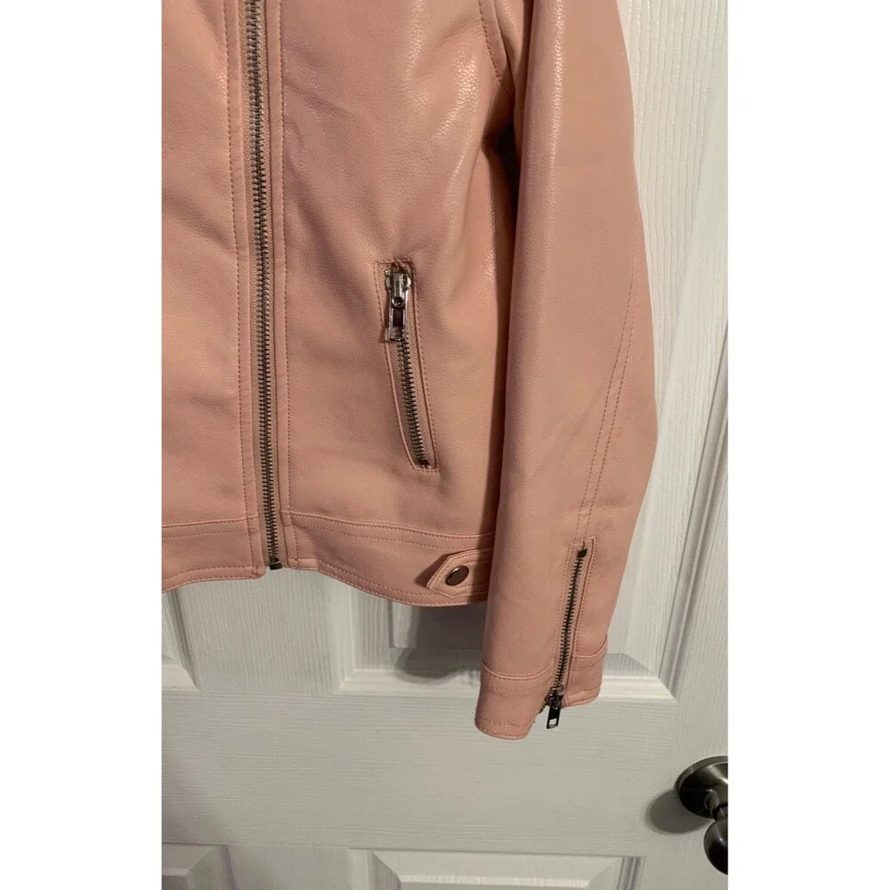 Blu-Pepper Girls Faux Leather Jacket. Size M.